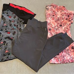 2 tops M size and 1 M pants